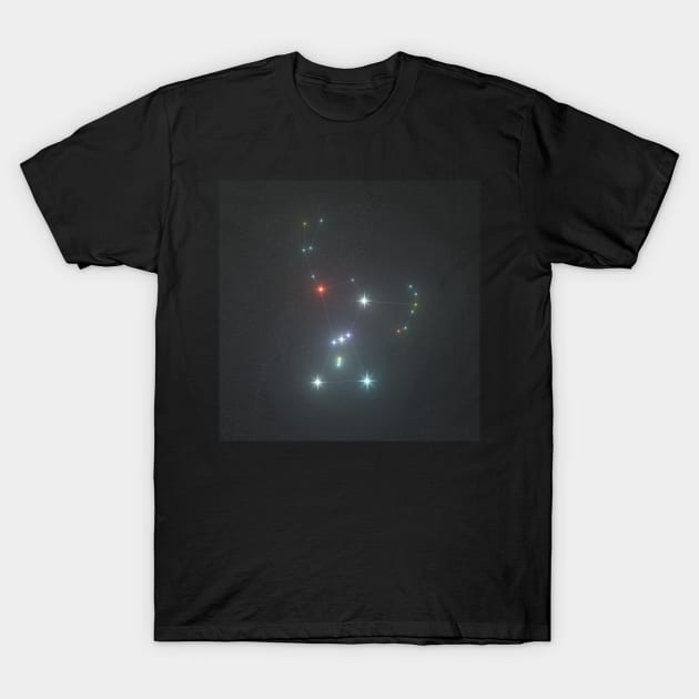 Orion Constellation T-Shirt by Javisolarte